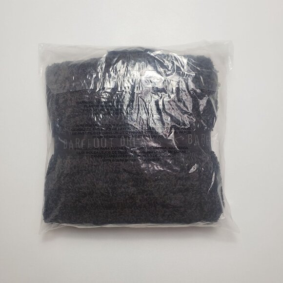 Barefoot Dreams Pom Pom Beanie & Scarf Set Espresso/Cocoa One Size Winter Gift - Picture 16 of 16